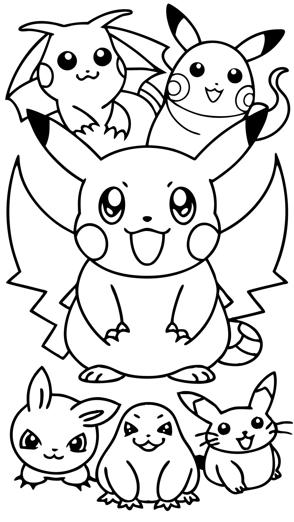 coloriages cartes pokemon